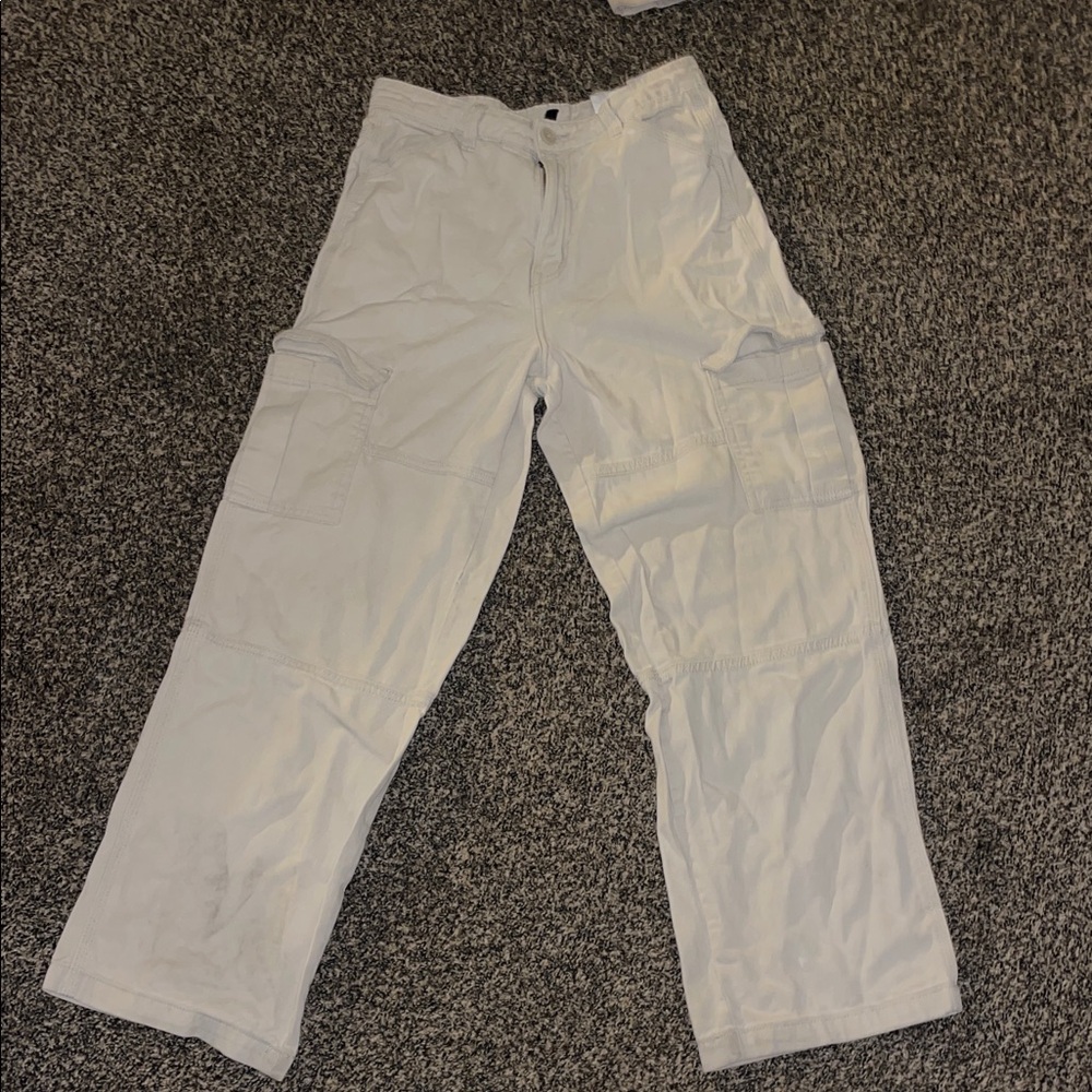 Woman's off white Cargo Pants